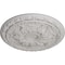 Ekena Millwork Baile Ceiling Medallion (Fits Canopies up to 3 1/4"), Hand-Painted Ultra Pure White, 20"OD x 1 5/8"P CM20BLUWF - alternate 3